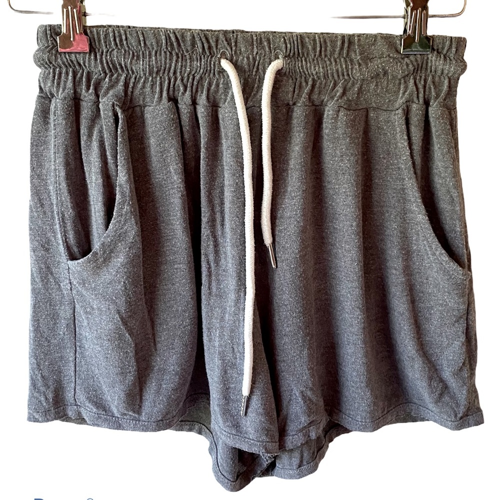 VICI Lounge High Waisted Grey Shorts Size Small